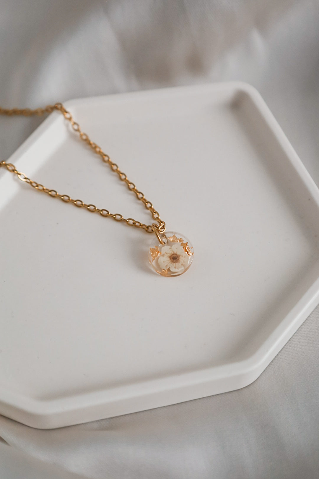 Kukkakaulakoru vaaleanpunainen